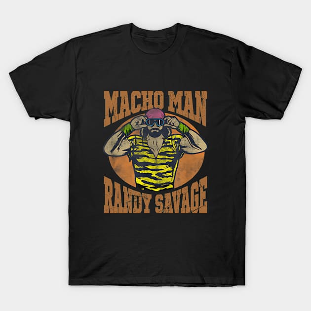 WWE Macho Man T-Shirt by Maskumambang